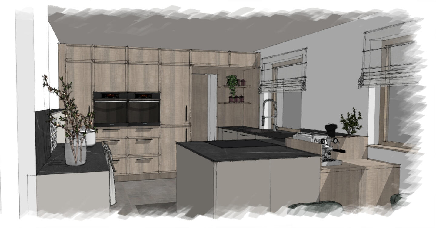 Konzeptschmiede Küche Rahmenfront